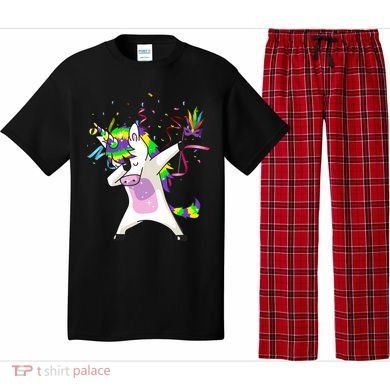 Mardi Gras Unicorn Celebration Pajama Set