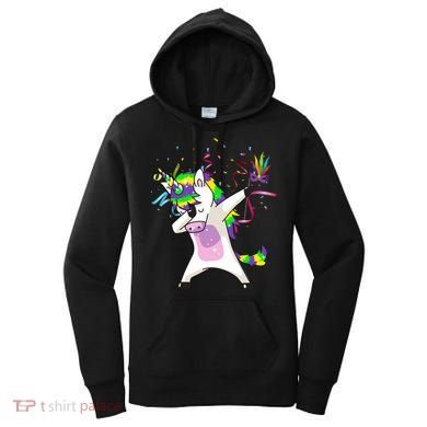 Mardi Gras Unicorn Celebration Women's Hoodie