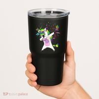 Mardi Gras Unicorn Celebration Tumbler thumb 2