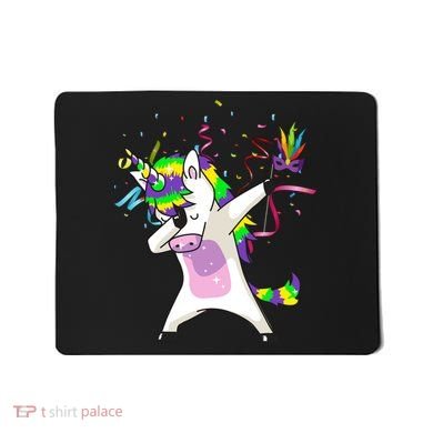 Mardi Gras Unicorn Celebration Mousepad