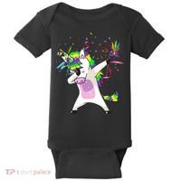 Mardi Gras Unicorn Celebration Baby Bodysuit thumb 0