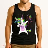 Mardi Gras Unicorn Celebration Tank Top thumb 3