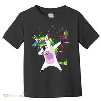 Mardi Gras Unicorn Celebration Toddler T-Shirt thumb 0