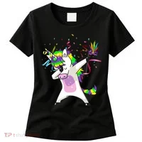 Mardi Gras Unicorn Celebration Women's T-Shirt thumb 0