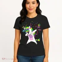 Mardi Gras Unicorn Celebration Women's T-Shirt thumb 4