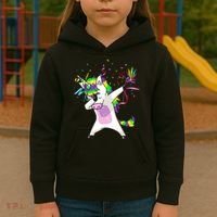 Mardi Gras Unicorn Celebration Kids Hoodie thumb 3