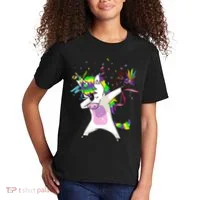 Mardi Gras Unicorn Celebration Kids T-Shirt thumb 2
