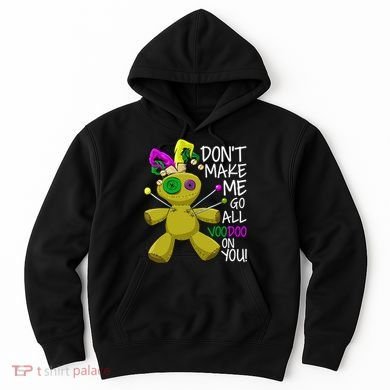 Mardi Gras Voodoo Doll Hoodie