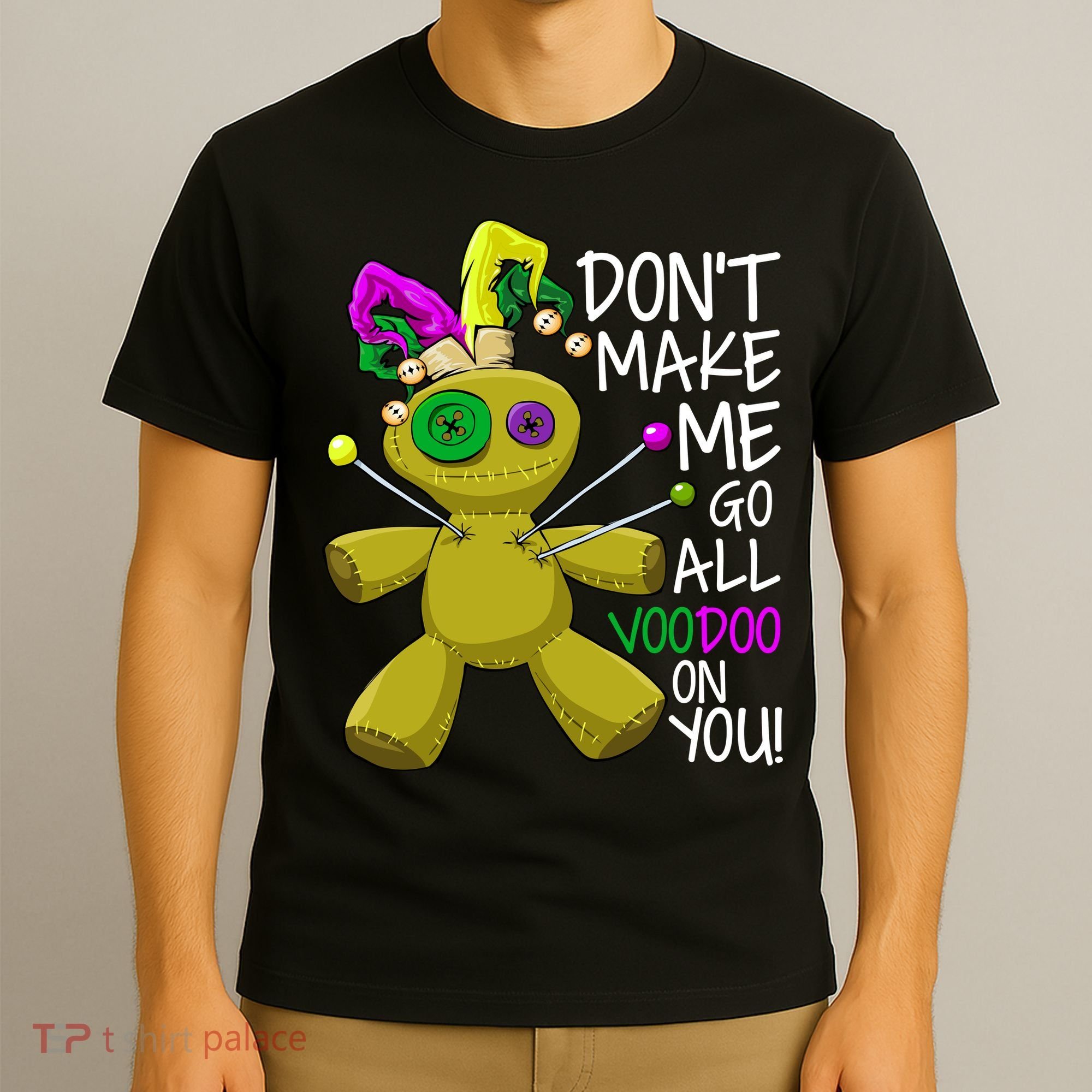 Mardi Gras Voodoo Doll T-Shirt
