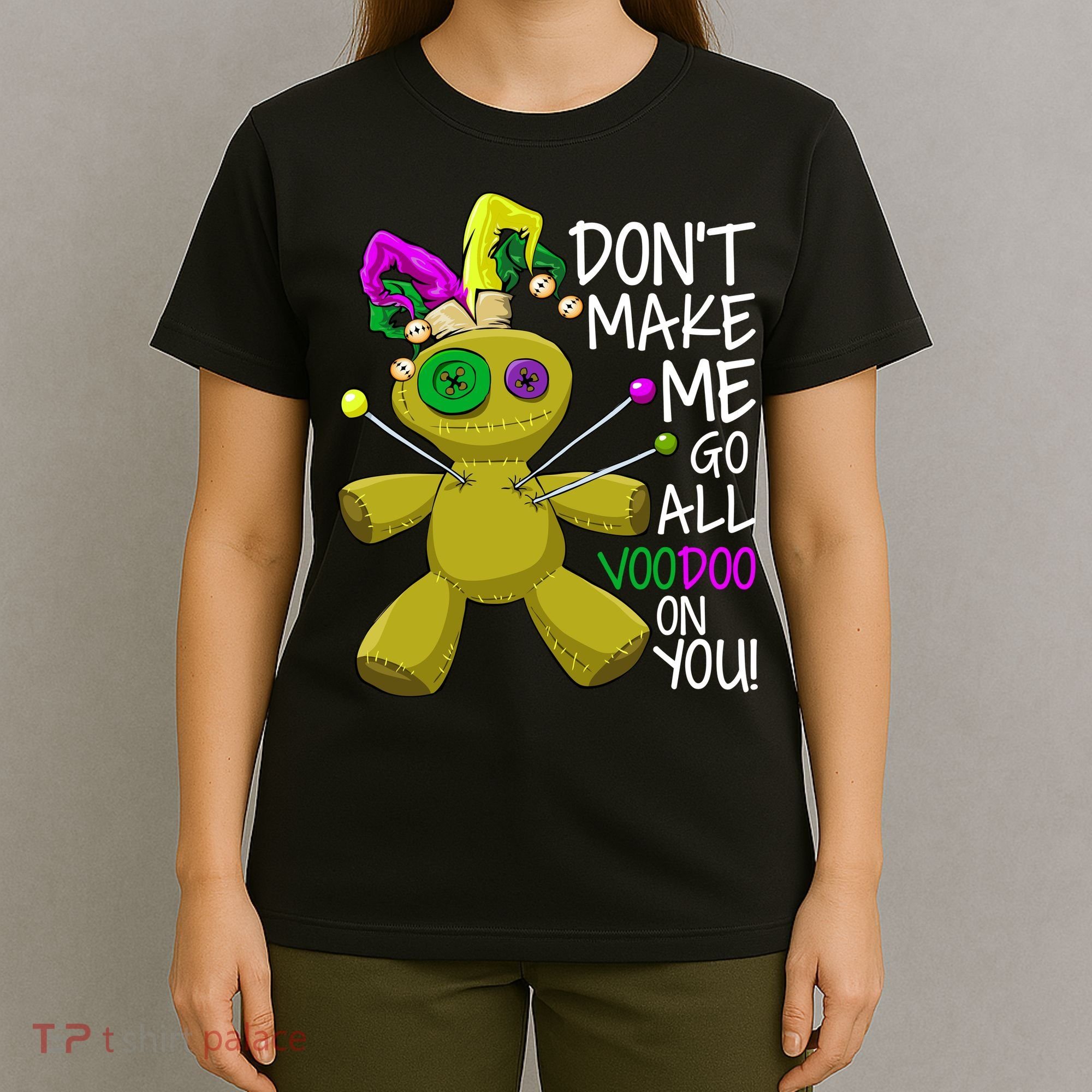 Mardi Gras Voodoo Doll T-Shirt