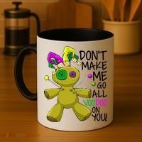 Mardi Gras Voodoo Doll Coffee Mug thumb 4