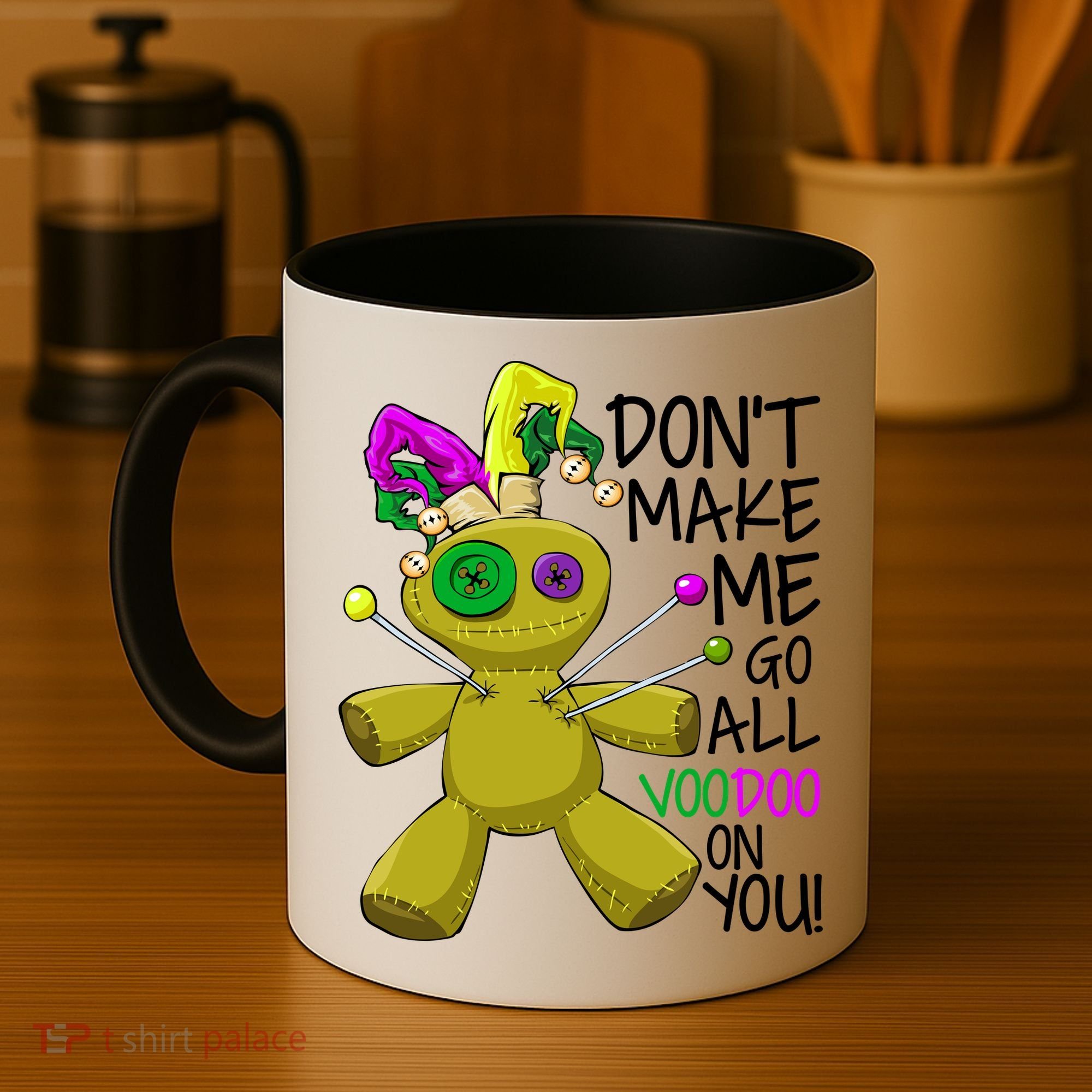Mardi Gras Voodoo Doll Coffee Mug