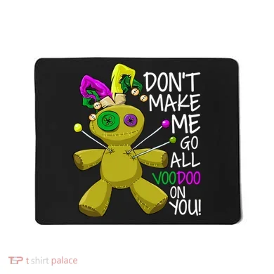Mardi Gras Voodoo Doll Mousepad