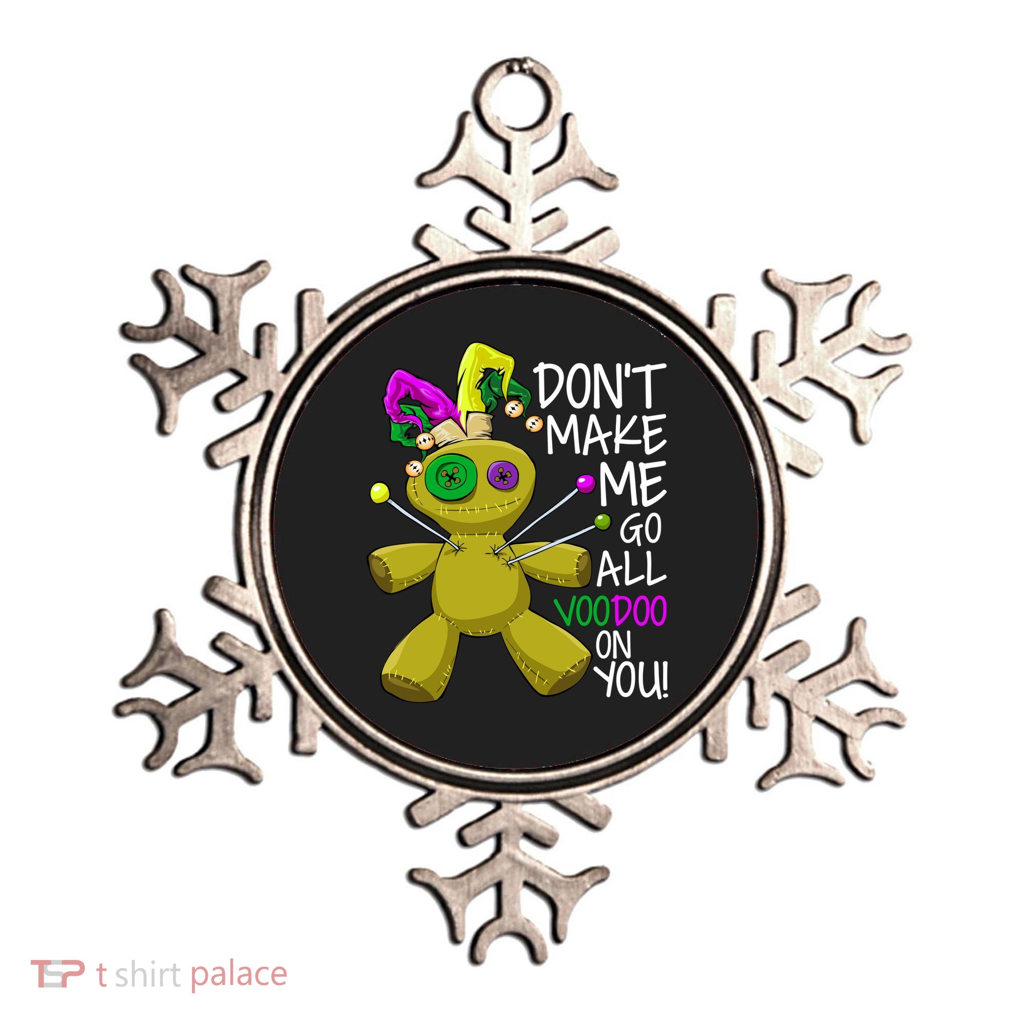 Mardi Gras Voodoo Doll Ornament