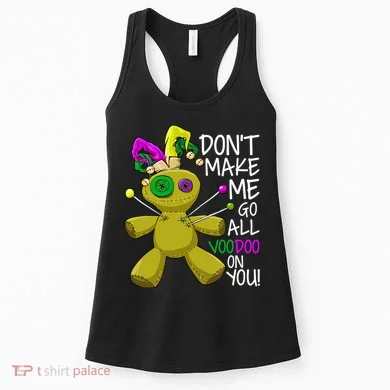 Mardi Gras Voodoo Doll Women's Tank Top