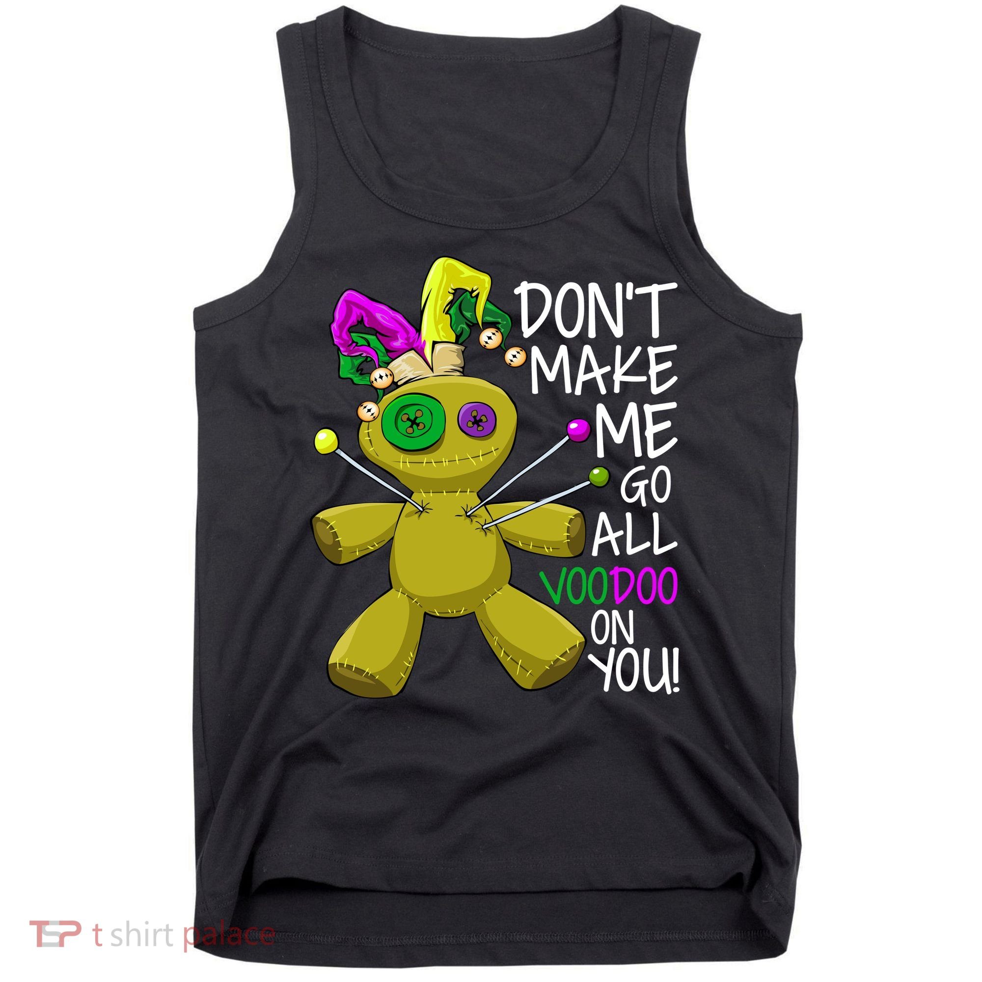 Mardi Gras Voodoo Doll Tank Top