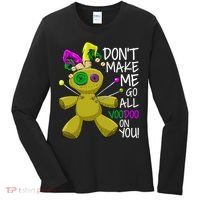 Mardi Gras Voodoo Doll Women's Long Sleeve Shirt thumb 0