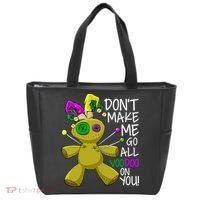 Mardi Gras Voodoo Doll Tote Bag thumb 0