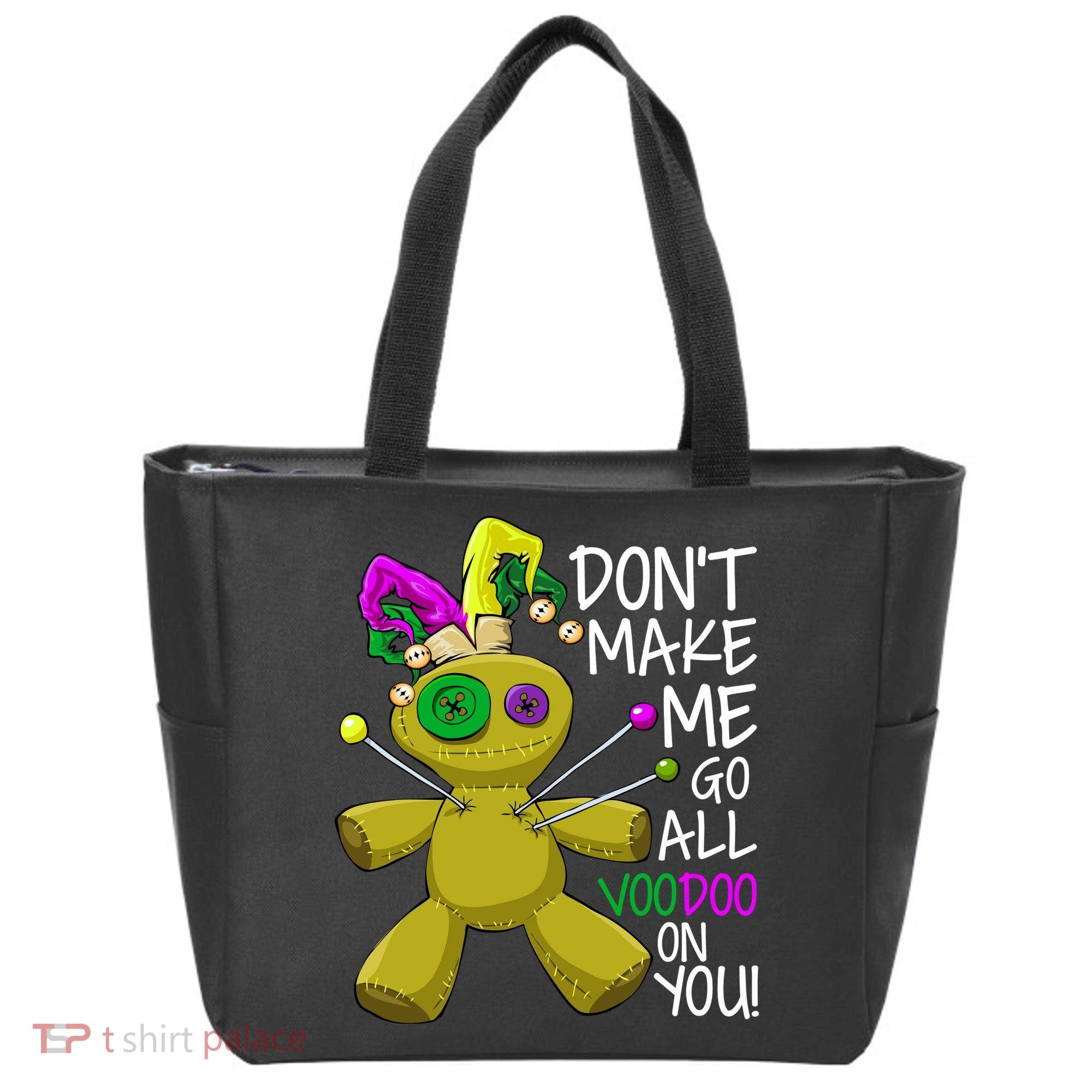 Mardi Gras Voodoo Doll Tote Bag