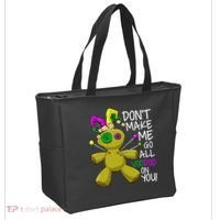Mardi Gras Voodoo Doll Tote Bag thumb 2