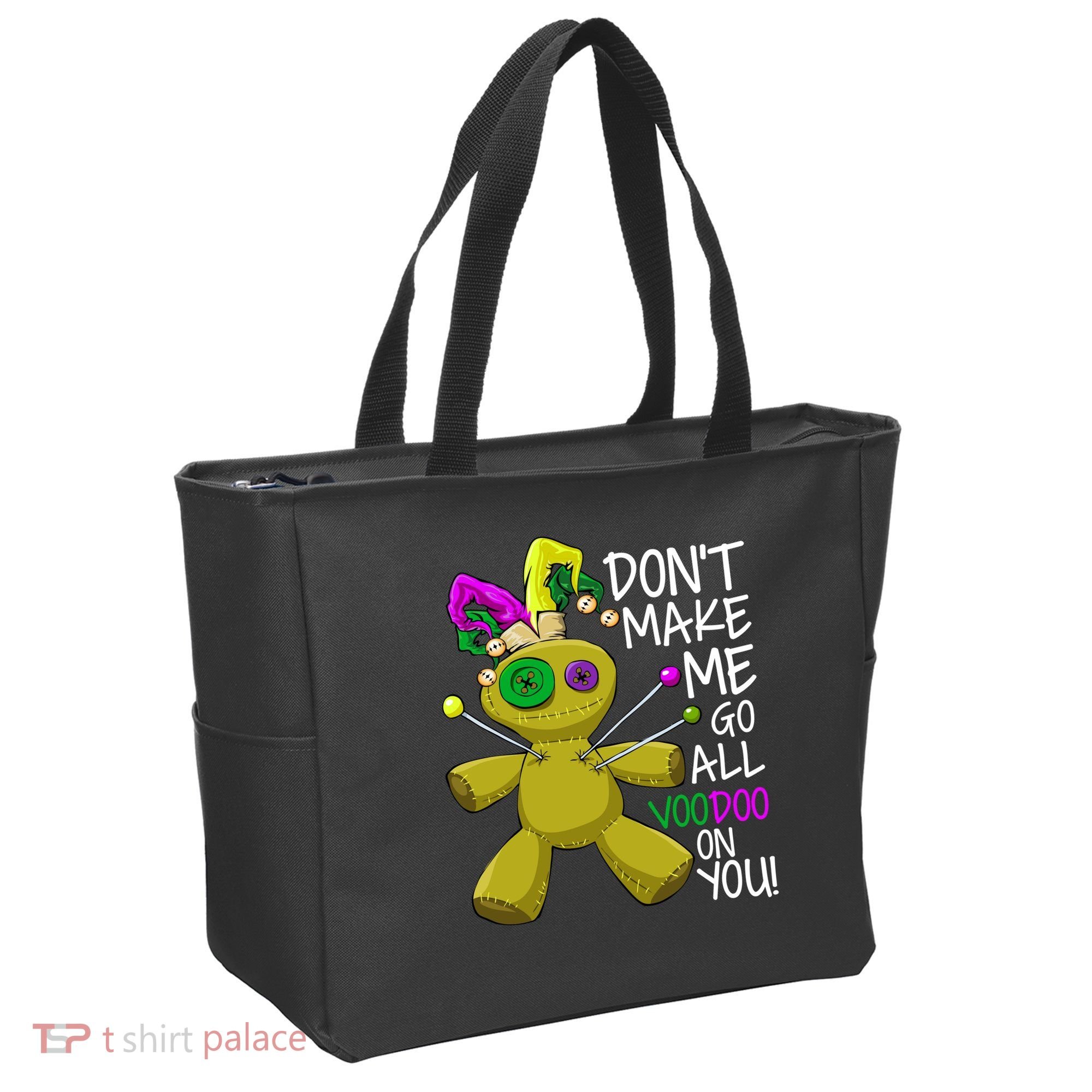 Mardi Gras Voodoo Doll Tote Bag