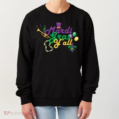 Mardi Gras Y'all Women's Sweatshirt