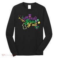 Mardi Gras Y'all Long Sleeve Shirt thumb 0
