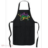 Mardi Gras Y'all Apron thumb 0