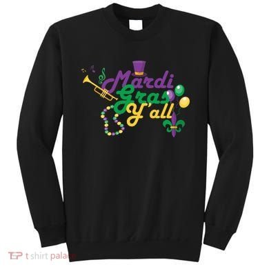 Mardi Gras Y'all Sweatshirt