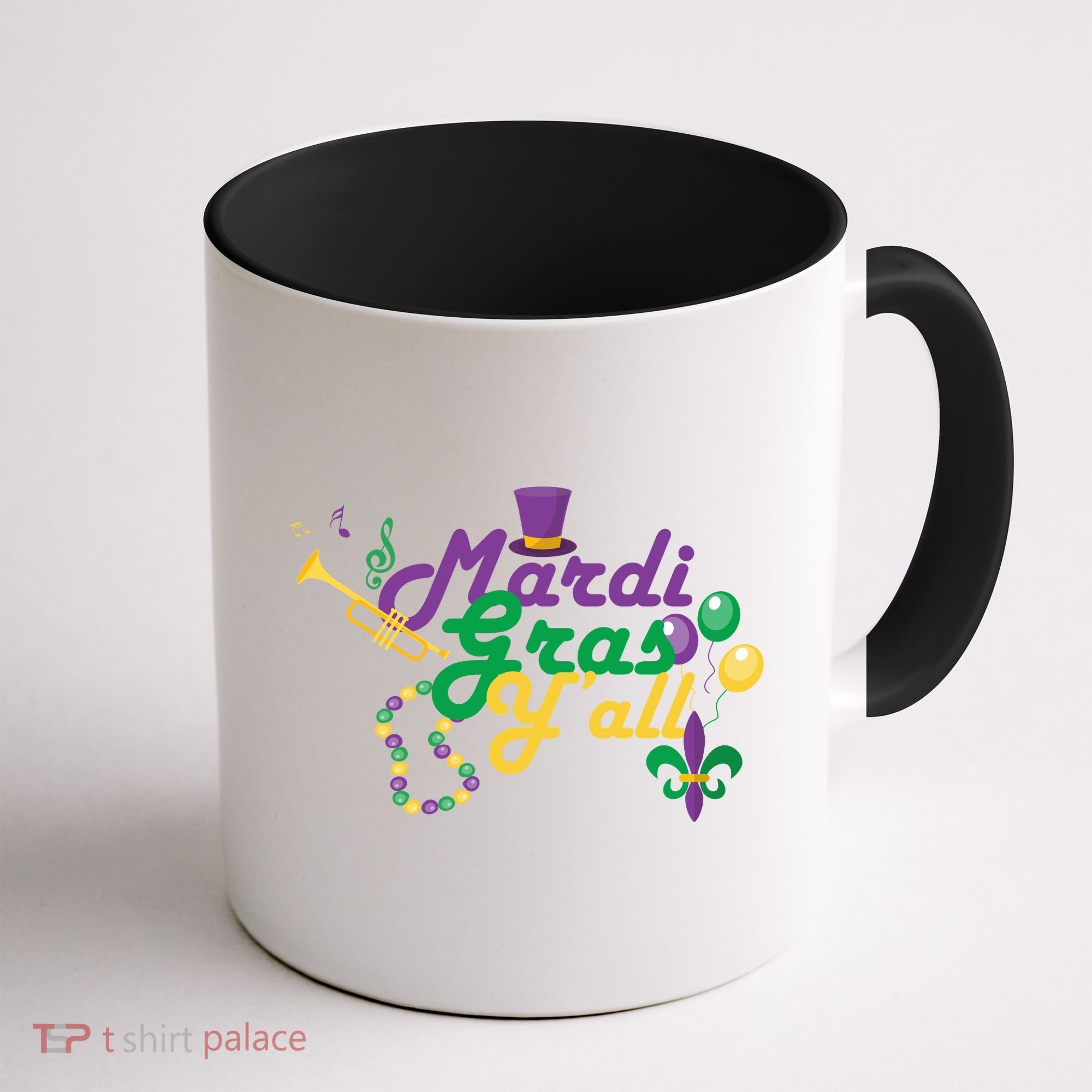 Mardi Gras Y'all Coffee Mug