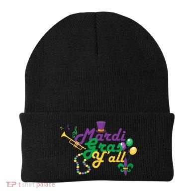 Mardi Gras Y'all Beanie