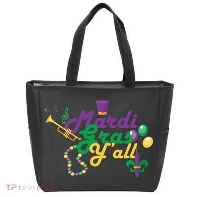 Mardi Gras Y'all Tote Bag