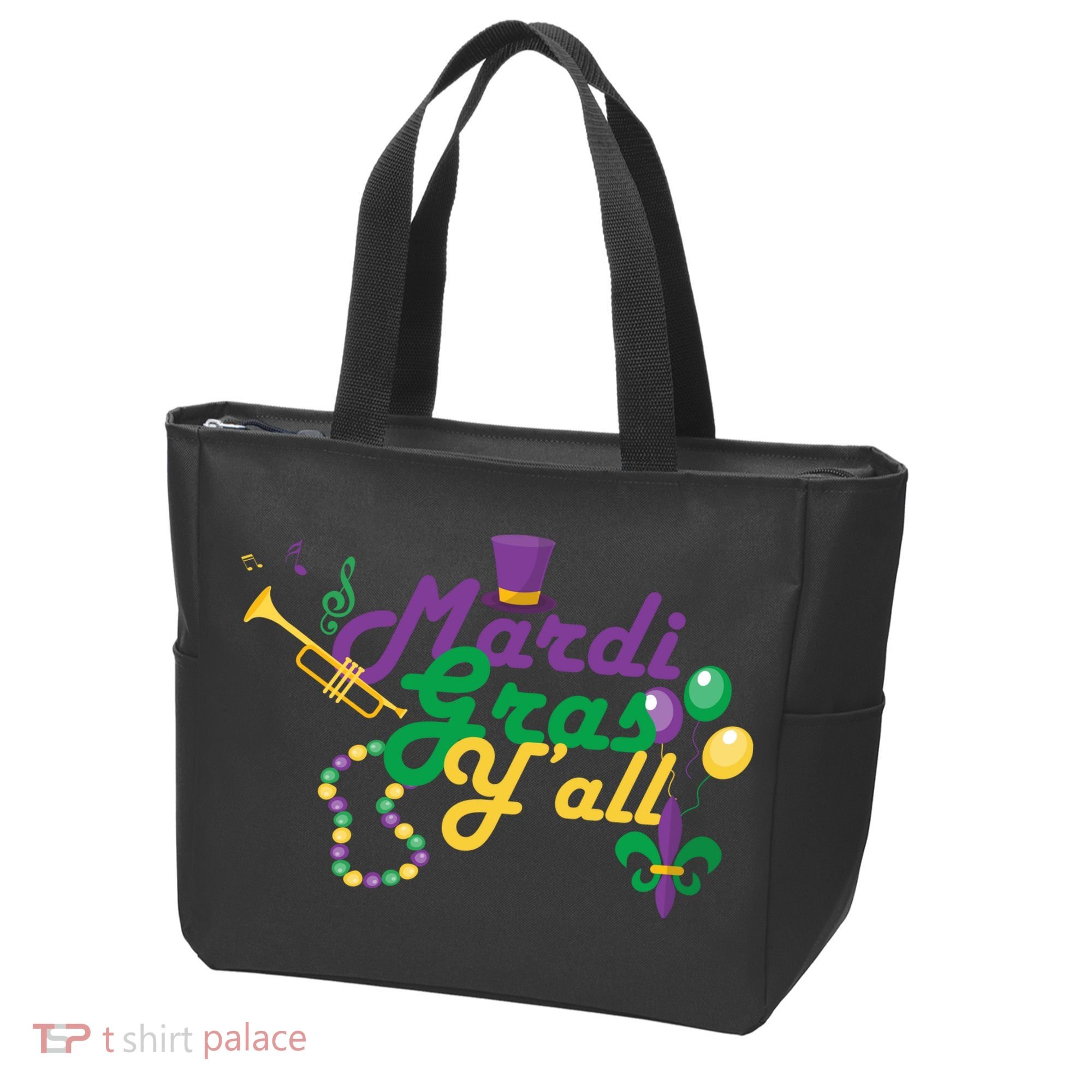 Mardi Gras Y'all Tote Bag