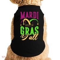 Mardi Gras Y'all Cute Doggie Tank thumb 0