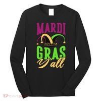 Mardi Gras Y'all Cute Long Sleeve Shirt thumb 0