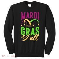 Mardi Gras Y'all Cute Sweatshirt thumb 0