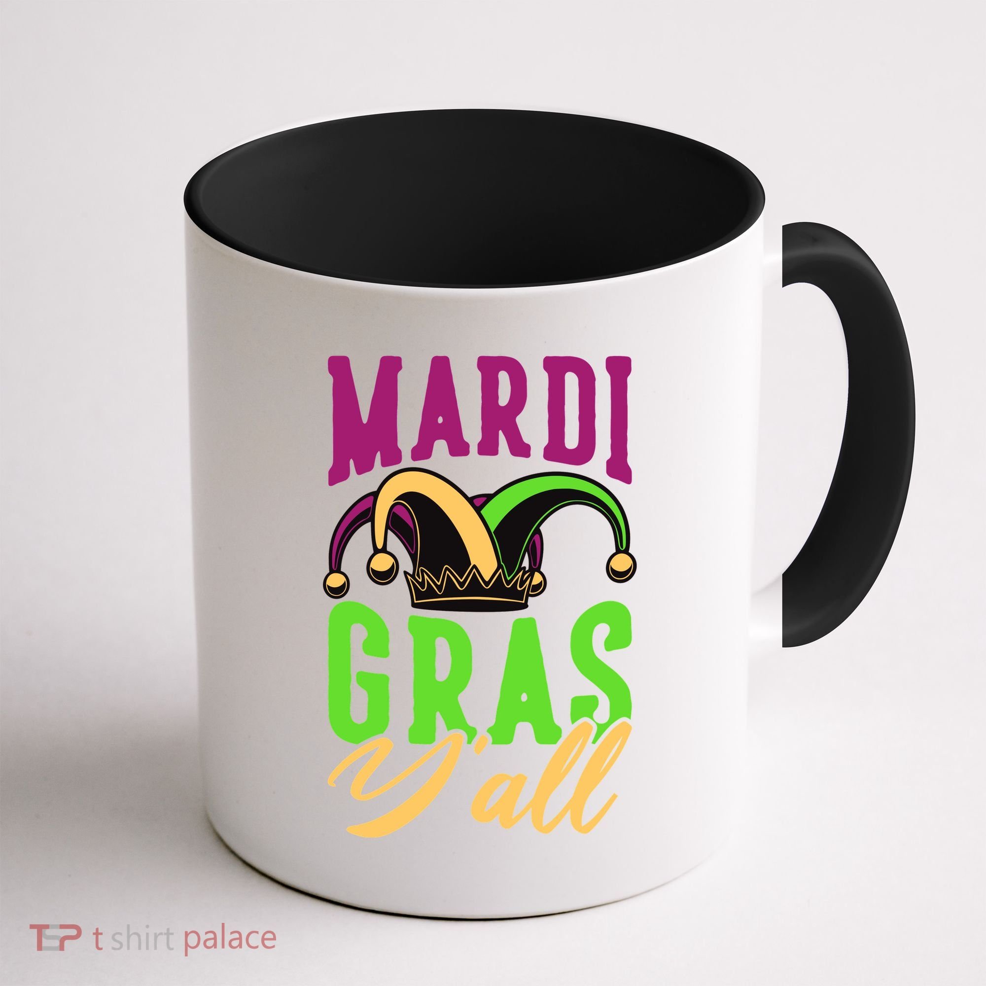 Mardi Gras Y'all Cute Coffee Mug