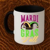 Mardi Gras Y'all Cute Coffee Mug thumb 2