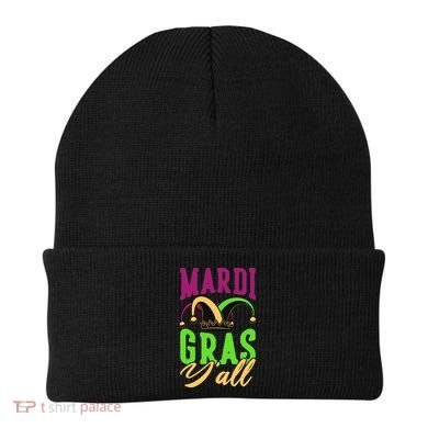 Mardi Gras Y'all Cute Beanie