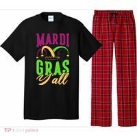 Mardi Gras Y'all Cute Pajama Set thumb 0