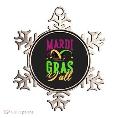 Mardi Gras Y'all Cute Ornament