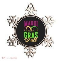 Mardi Gras Y'all Cute Ornament thumb 0