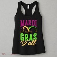Mardi Gras Y'all Cute Women's Tank Top thumb 3