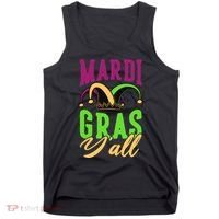 Mardi Gras Y'all Cute Tank Top thumb 0