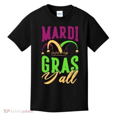 Mardi Gras Y'all Cute Kids T-Shirt