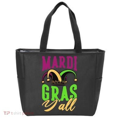 Mardi Gras Y'all Cute Tote Bag