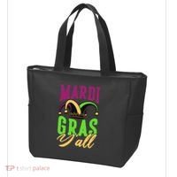 Mardi Gras Y'all Cute Tote Bag thumb 3