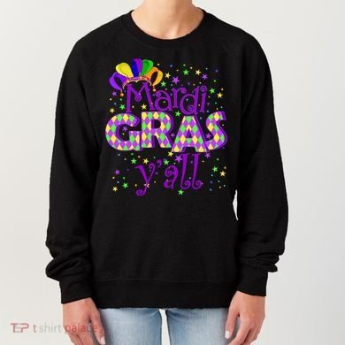 Mardi Gras Y'all New Orleans Party Women's Sweatshirt