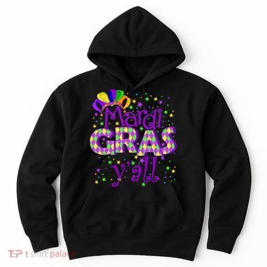 Mardi Gras Y'all New Orleans Party Hoodie