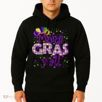 Mardi Gras Y'all New Orleans Party Hoodie thumb 2